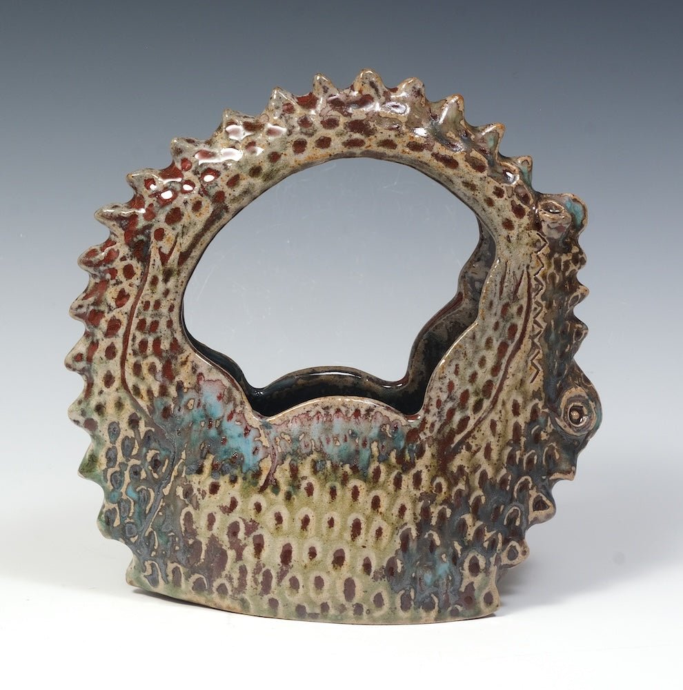 Alligator Basket - Multi-Colored