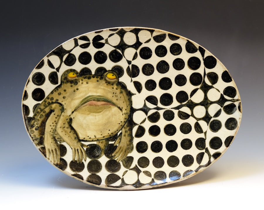 Froggie Went a Courtin' Platter