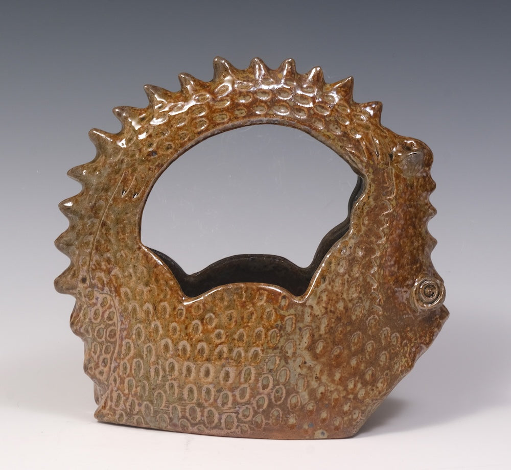 Alligator Basket - Reddish Brown
