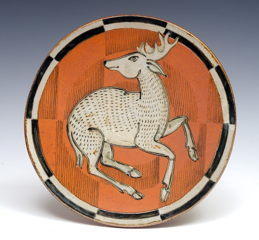 White Deer Plate